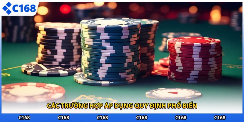 Các trường hợp áp dụng quy định phổ biến